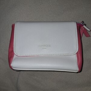 Diptyque White and Pink Clutch Small Make Up Bag